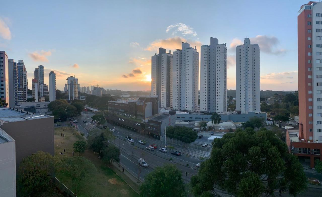 707- Apartamento Encantador, Amplo E Decorado, Quarto, Sala, Cozinha, Mobiliario Moderno, Cozinha Completa Com Utensilios , Excelente Vista Da Cidade E Localizacao Privelegiada No Bairro Bigorrilho Curitiba Exteriör bild