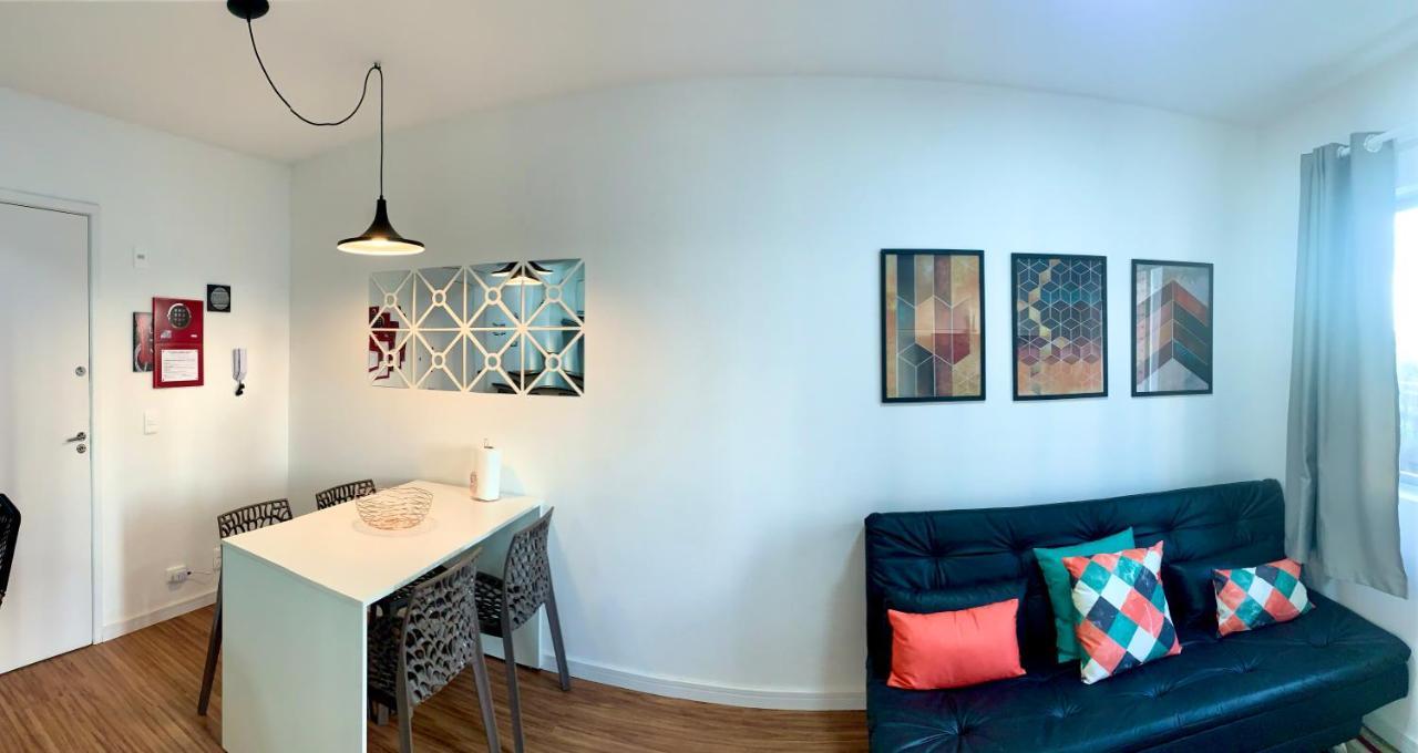 707- Apartamento Encantador, Amplo E Decorado, Quarto, Sala, Cozinha, Mobiliario Moderno, Cozinha Completa Com Utensilios , Excelente Vista Da Cidade E Localizacao Privelegiada No Bairro Bigorrilho Curitiba Exteriör bild